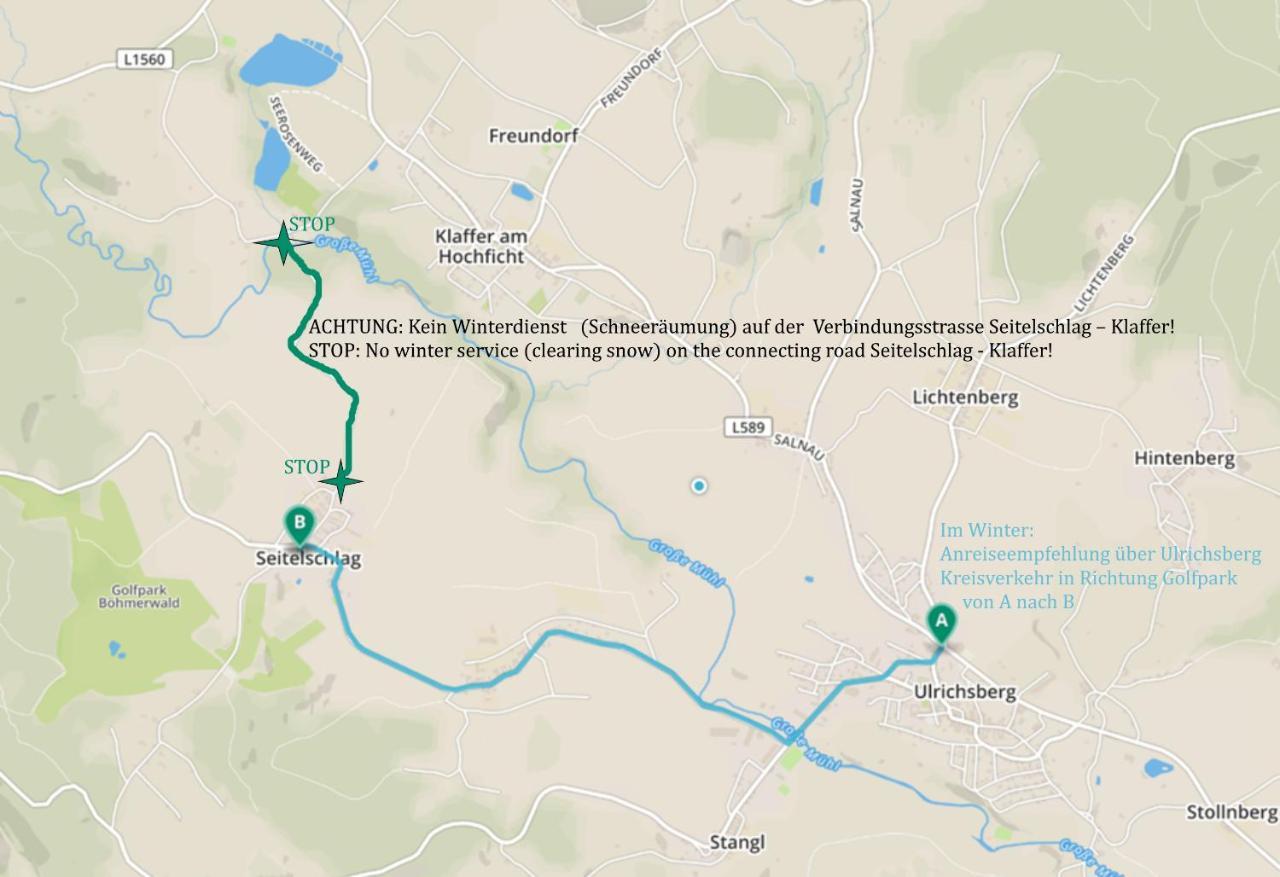Gaestehaus "In Da Wiesn" Ulrichsberg Exteriör bild